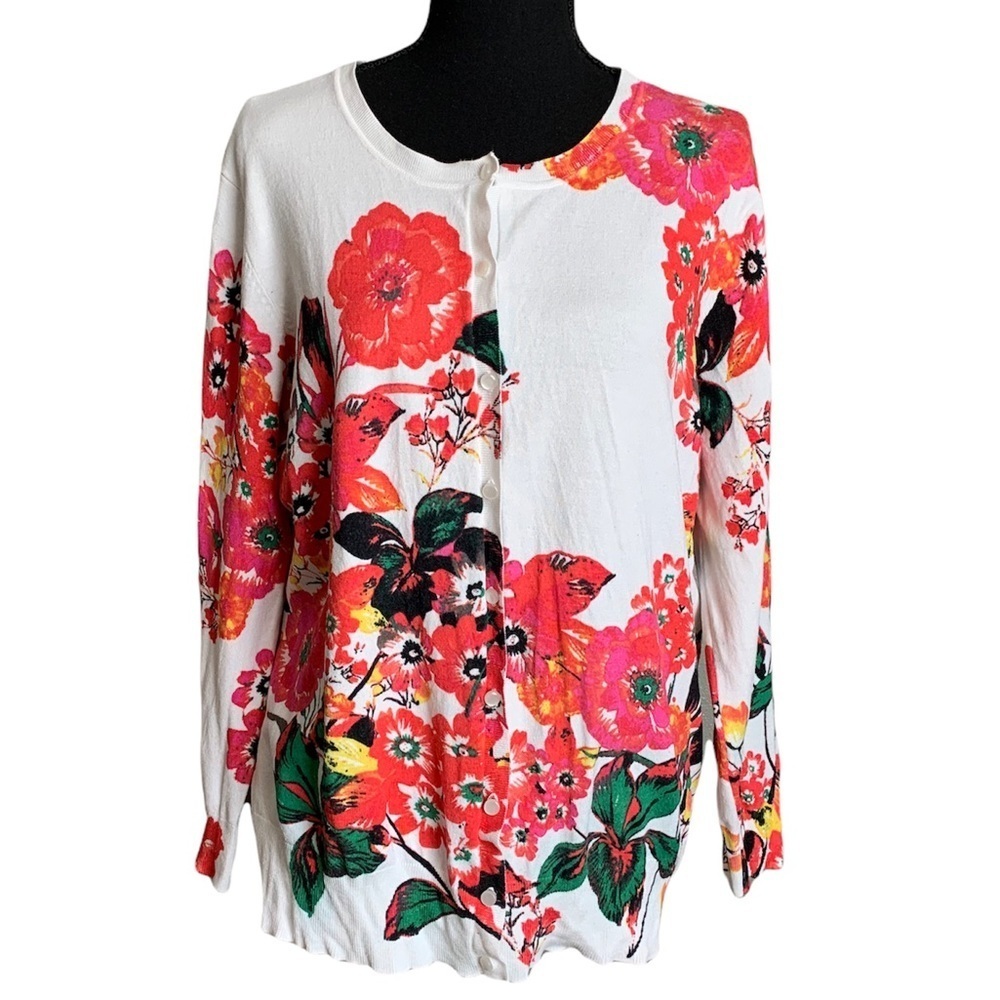 Cable & Gauge Women’s Floral Button Down Cardigan Soze XL/EG
